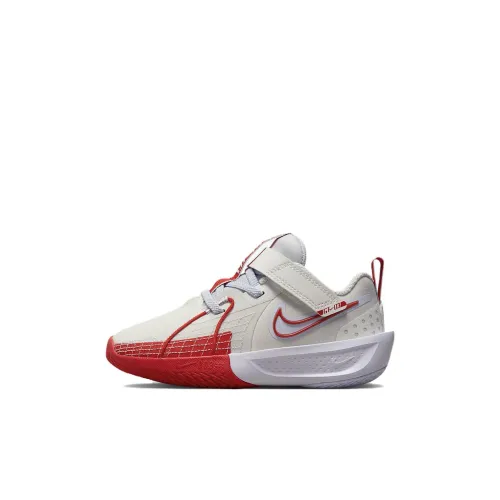 Nike G.T. Cut 3 Slip Resistant Abrasion Resistant Low Топ Баскетбольные кроссовки Белый Красный Детский