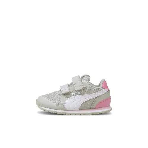 PUMA ST Runner V2 Сетка AC Low Топ Обувь для малышей Серо-розовый Infant And Toddler