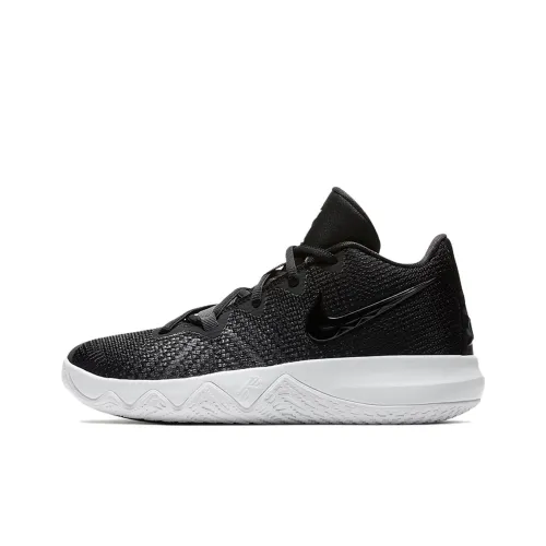 Nike Flytrap Slip Resistant Амортизация Abrasion Resistant Дышащий MID Топ Детские Баскетбольные кроссовки