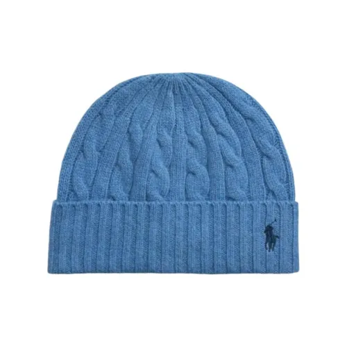 Polo Ralph Lauren Шерсть Нейлон Шапки-бини Мужской Синий