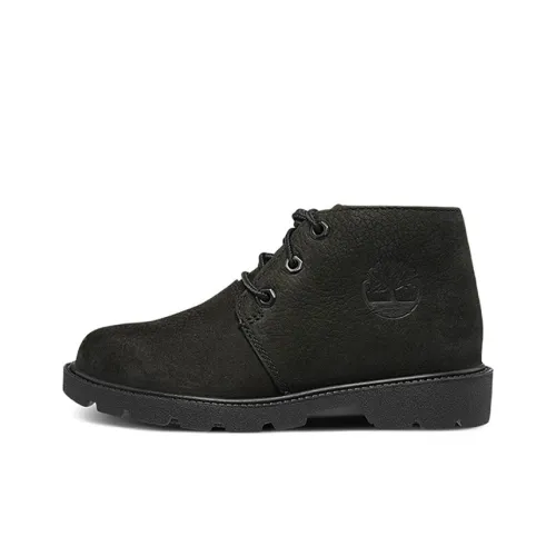 Timberland Детские кожаные сапоги для школьного возраста