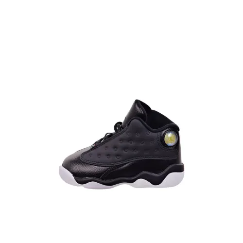Jordan Air Jordan 13 Ретро MID Топ Обувь для малышей Черный Infant And Toddler