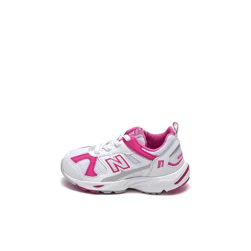 New Balance NB 878 Low Топ Обувь для малышей Розово-белый Infant And Toddler