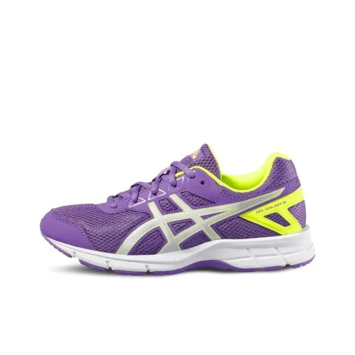 Asics Gel Galaxy 9 Low Top Детская Беговая Обувь Таро Фиолетовый Подростки