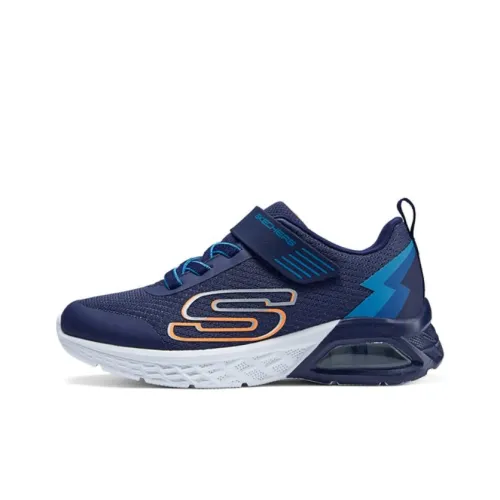 Беговые кроссовки Skechers Kids Low Top Blue для школьников