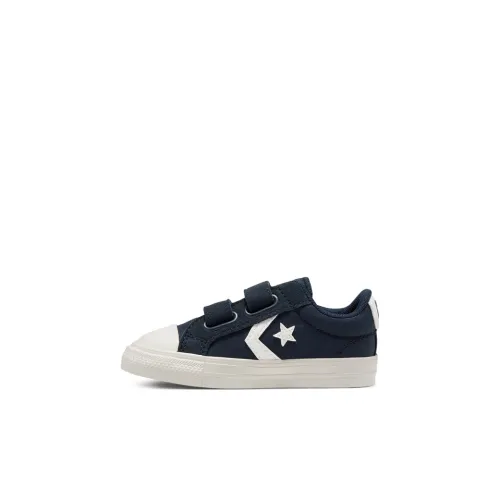 Converse Star Игрок 76 RIPSTOP Easy On Низкий Топ Обувь для малышей Темно-синий Infant And Toddler