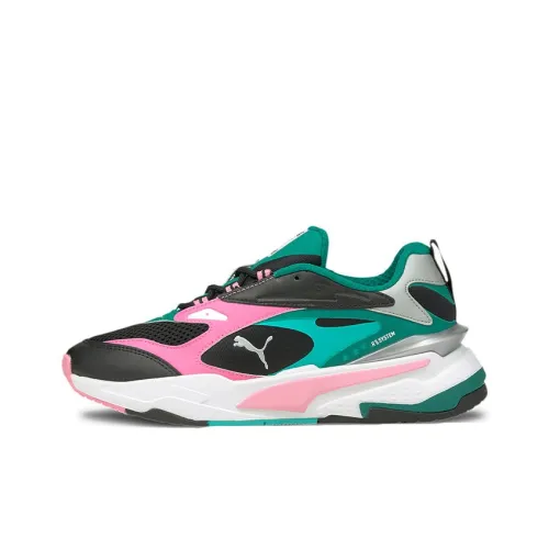 PUMA RS Fast Kids Lifestyle Shoes Jasper Pink Black Teenagers