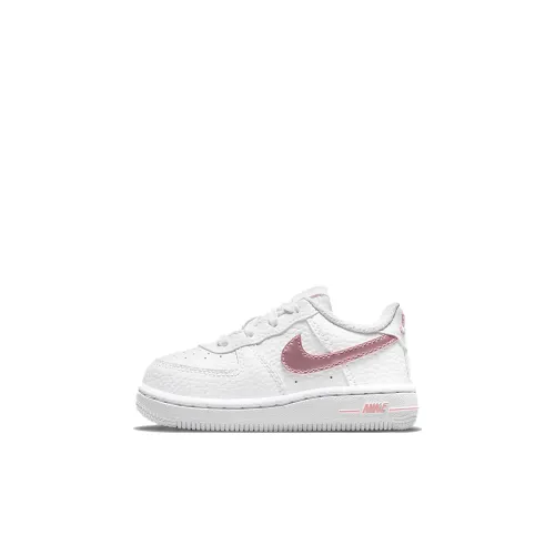 Nike Air FORCE 1 Low Топ Обувь для малышей Розово-белый Infant And Toddler