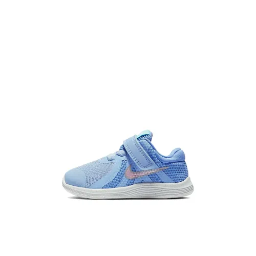 Nike REVOLUTION 4 Low Топ Беговые кроссовки Синий Infant и Toddler