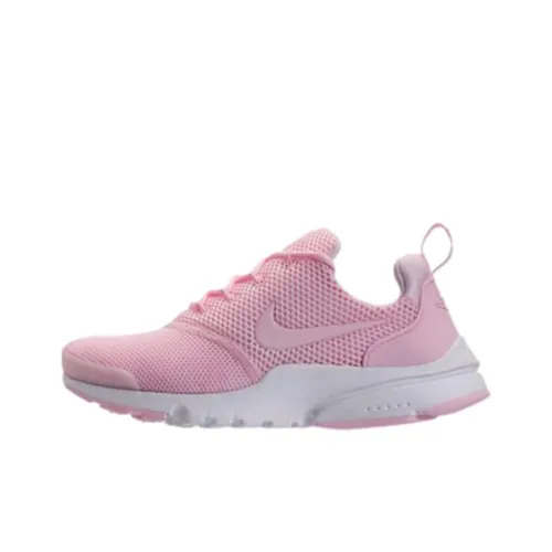 Nike Air Presto Fly Амортизация Износостойкий Низкий Топ Детские Лайфстайл Кроссовки Розовый Подростки