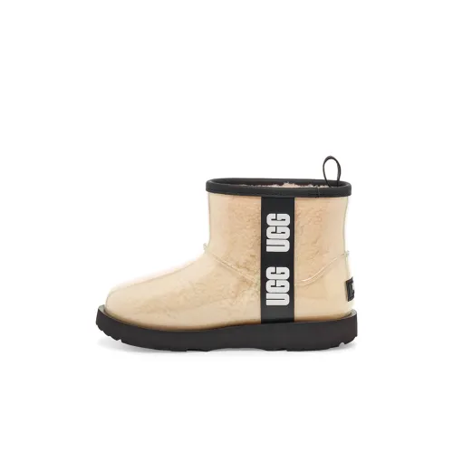 UGG CLASSIC CLEAR MINI Устойчивый к истиранию Водонепроницаемый Термический Снегобут Бежевый Детский