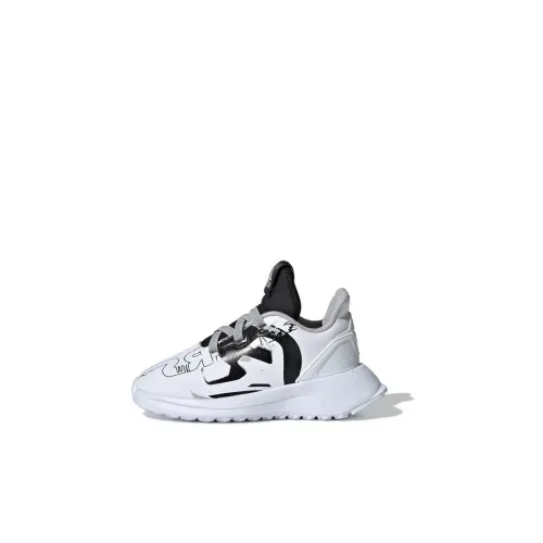 Adidas Rapidarun STARWARS El I Slip Resistant Низкий Топ Обувь для малышей Белый черный Infant And Toddler