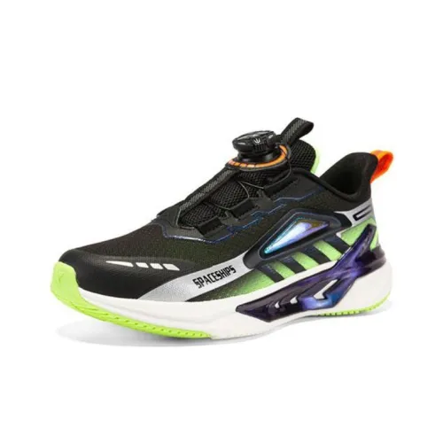 XTEP Детская беговая обувь Low Top Черный/Золотой Школьный возраст
