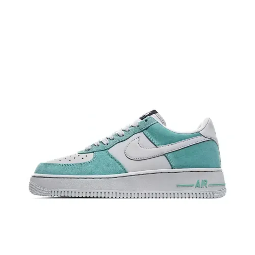 Nike Air FORCE 1 Low Топ Детские Скейтбординги Мятно-зеленый Подростки