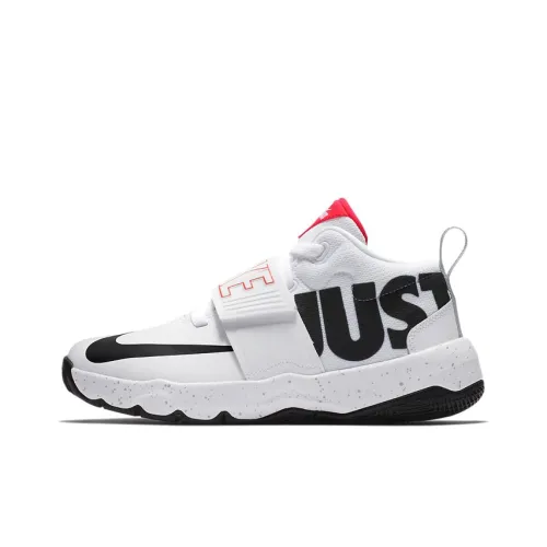 Nike Team Hustle D 8 Детские баскетбольные кроссовки MID Топ Унисекс