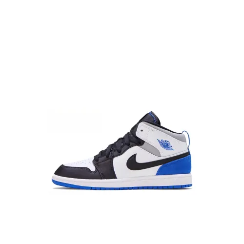 Jordan Air Jordan 1 Детские баскетбольные кроссовки MID Топ Pre School