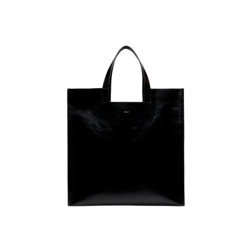 BALLY Телячья кожа Тоут Сумка Сумка для покупок Сумка на плечо Сумка Мужская Черная