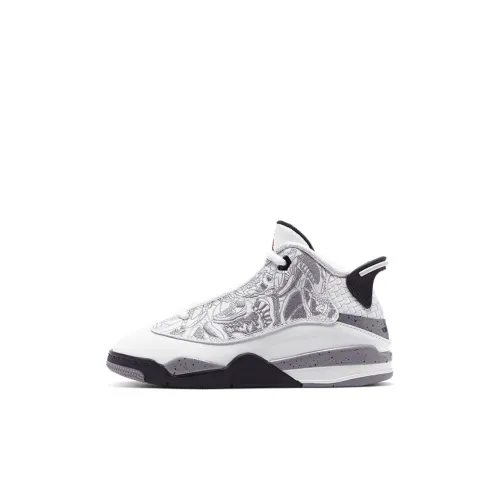 Джордан Dub Zero Детская баскетбольная обувь MID Топ Пре-школа