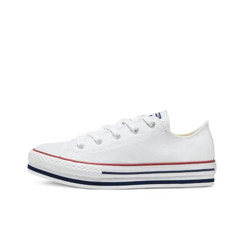 Converse Chuck Taylor All Star Anti KICK Амортизация Низкие Кеды для Детей Белые Красные Синие Подростковые