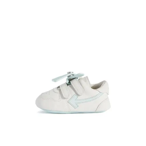 OFF Белый Износостойкий Низкий Топ Обувь для малышей Белый Новорожденный и Малыш