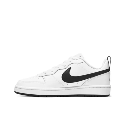 Nike Court Borough 2 Low 2 Support Low Top Детские Скейтбординг Белый Черный