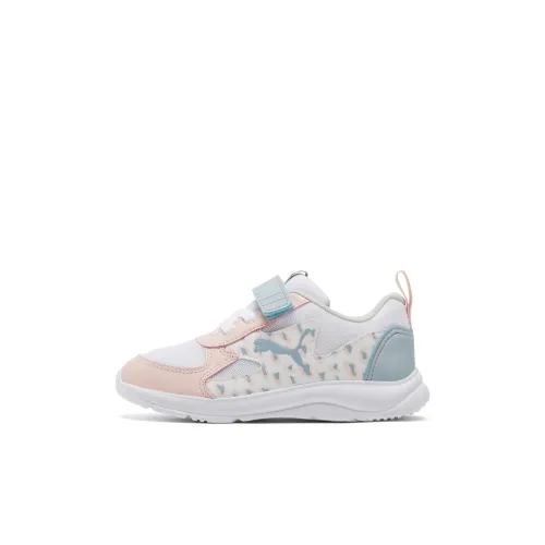 PUMA Racer Roar Детская беговая обувь с низким верхом для дошкольников