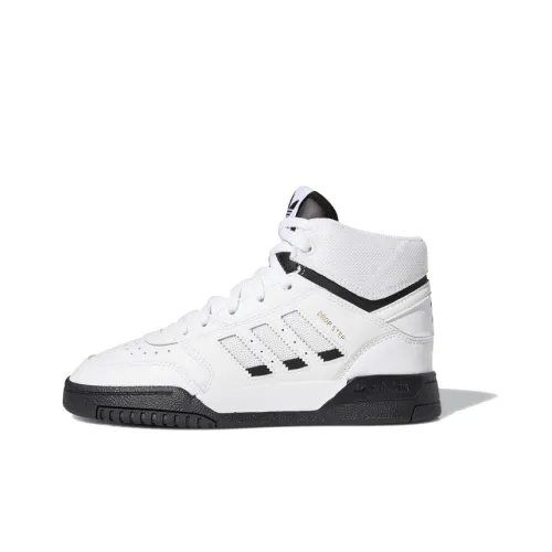 Adidas Originals Drop Step J High Топ Детские Скейтбординги Белый Черный