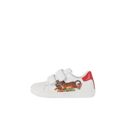 GUCCI Ace Low Топ Обувь для малышей Белый Infant And Toddler