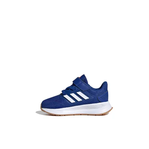Adidas Neo Runfalcon Low Топ Обувь для малышей Небесно-голубой Infant And Toddler