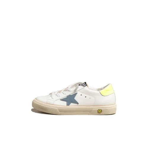 Golden Goose May Star Детские Скейтбординги Низкий Топ Kids