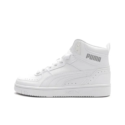 PUMA Joy High Top Скейтборд Кроссовки Белые Подростки