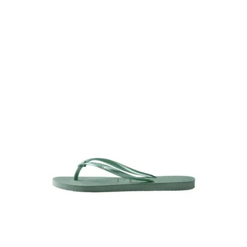 Havaianas Тонкий Кристальный SW II Детские Домашние Тапочки Зеленый Малыш