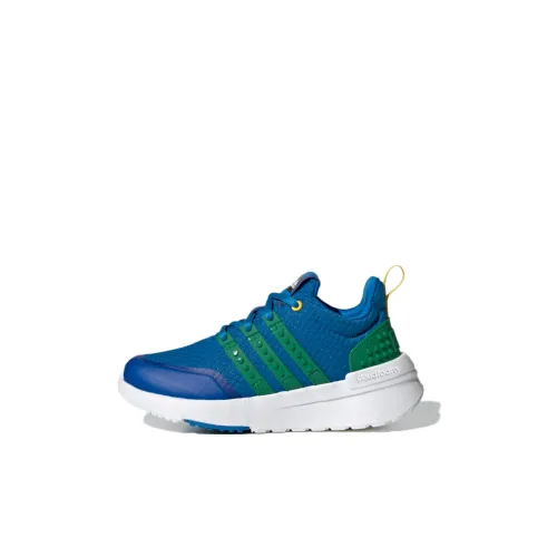 LEGO x Adidas Racer Tr K Slip Resistant Abrasion Resistant Low Топ Детские беговые кроссовки Синий Детский