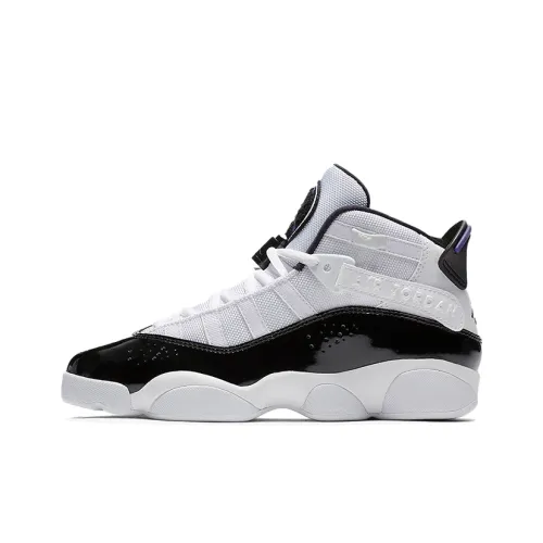 Jordan Air Jordan 6 Кольца Детские баскетбольные кроссовки MID Топ Унисекс