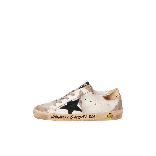 Golden Goose Супер Звезда Детские Скейтбординги Низкий Топ Kids