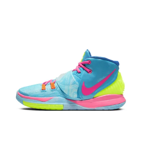 Детская баскетбольная обувь Nike Kyrie 6, высокий топ, школьный возраст