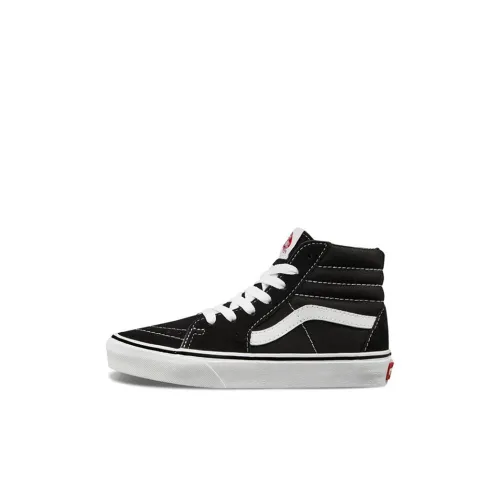 Vans SK8 High Топ Кеды Черный белый Для детей от 3 до 7 лет