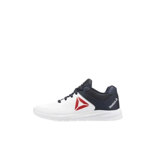 Reebok Rush Runner Low Топ Детские беговые кроссовки Белый синий красный для детей 3-7 лет