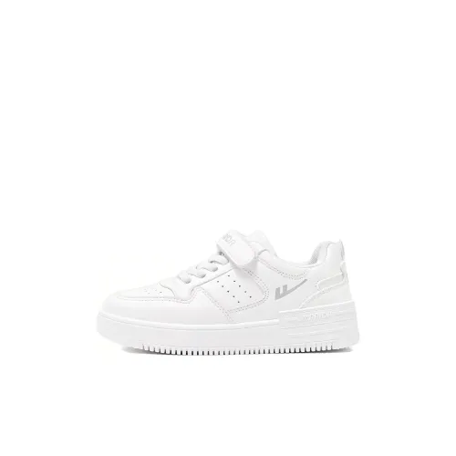 Warrior Slip-Resistant Abrasion-Resistant Low Top Детские Скейтбординги Детский