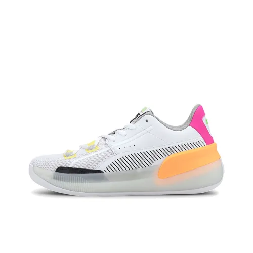 PUMA Clyde Hardwood Детские баскетбольные кроссовки MID Топ Школьный возраст