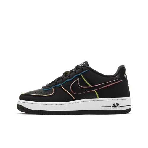 Nike Air FORCE 1 Детские Скейтбординги Низкий Топ Унисекс