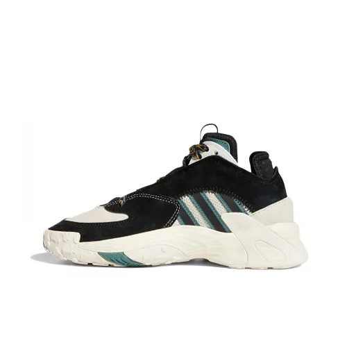 Adidas Originals STREETBALL J Low Баскетбольные кроссовки для игры Топ Белый Черный