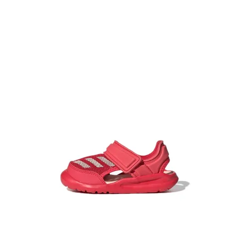 Adidas Fortaswim I Low Топ Обувь для малышей Красный Infant And Toddler