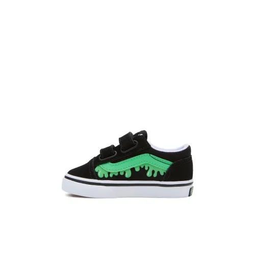 VANS Амортизация Износостойкие Низкие Топ Обувь для малышей Черный Infant и Toddler