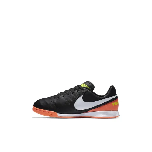 Nike Tiempo Legend 6 Противоскользящие Амортизирующие Устойчивые к Износу Легкие Низкие Детские Футбольные Бутсы