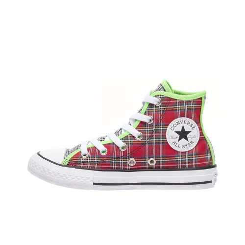 Converse Chuck Taylor All Star High Топ Kids Кеды Многоцветная Клетка Подростки