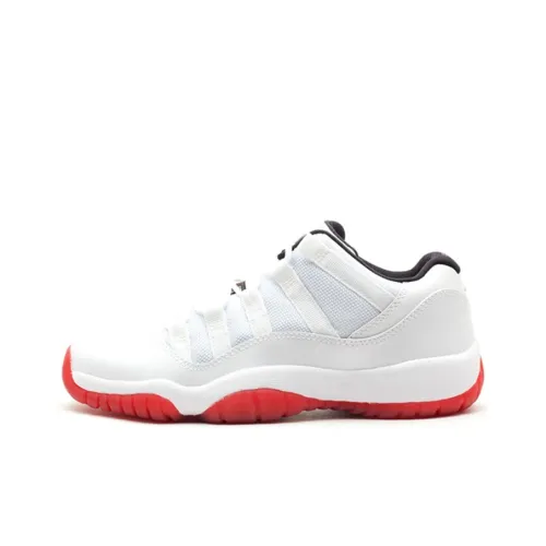 Jordan Air Jordan 11 Детские баскетбольные кроссовки Низкий топ Школьный возраст