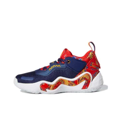 Adidas D.O.N. Issue #3 Детская баскетбольная обувь MID Топ для школьного возраста