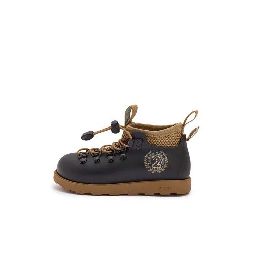 Native Shoes Fitzsimmons Детская повседневная обувь Черный | Счастливый Числа | Оливковый коричневый Kids