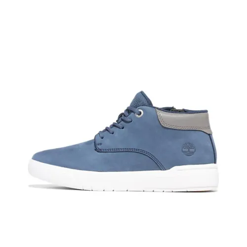 Timberland Seneca Bay Аbrasion Resistant MID Топ Детские Скейтбординги Морской синий Подростки